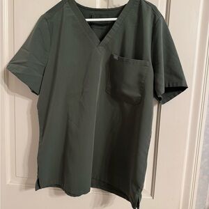 Figs moss Catrina xl scrub top